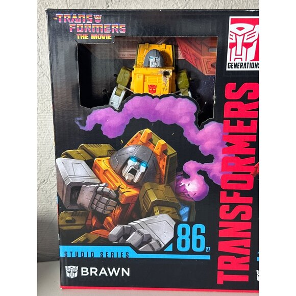 Transformers Studio Series 86 Brawn & Autobot Ratchet Movie Figures 2-Pack - Picture 2 of 5